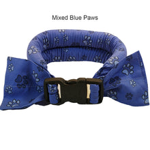Load image into Gallery viewer, mixed blue paws dog collar, calm me down dog collar, herbal calming dog collar, calming herbal dog collar, anti-anxiety dog collar, all natural herbal dog collar, calm me down dog collar, calm me down cat collar, herbal cat collar, anti-anxiety cat collar, anti-stress dog collar, anti-stress cat collar, calming cat collar, calming dog collar, calm me down herbal collar
