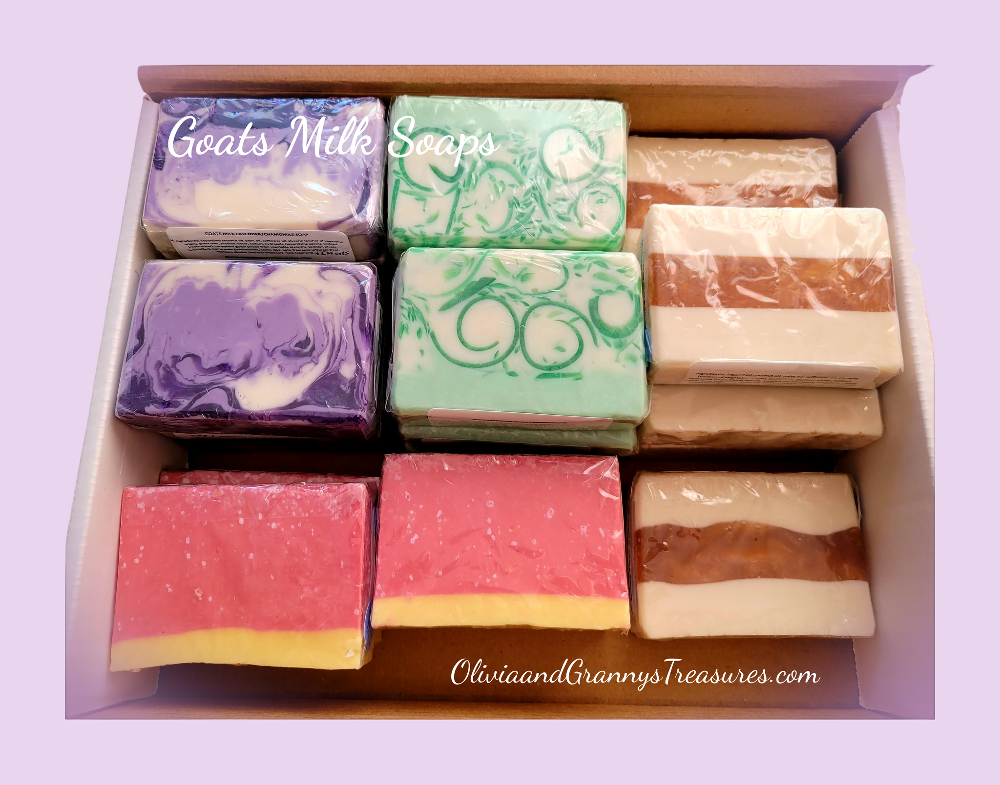 Luxurious Goats Milk Soap – Olivia & Granny's Treasures LLC
