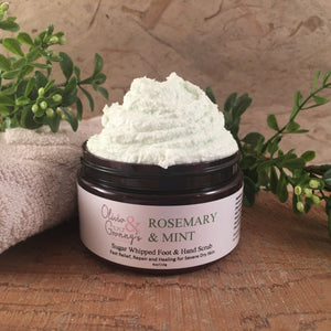 Olivia & Granny's Luxurious Rosemary Mint Foot & Hand Scrub/Whipped Butter